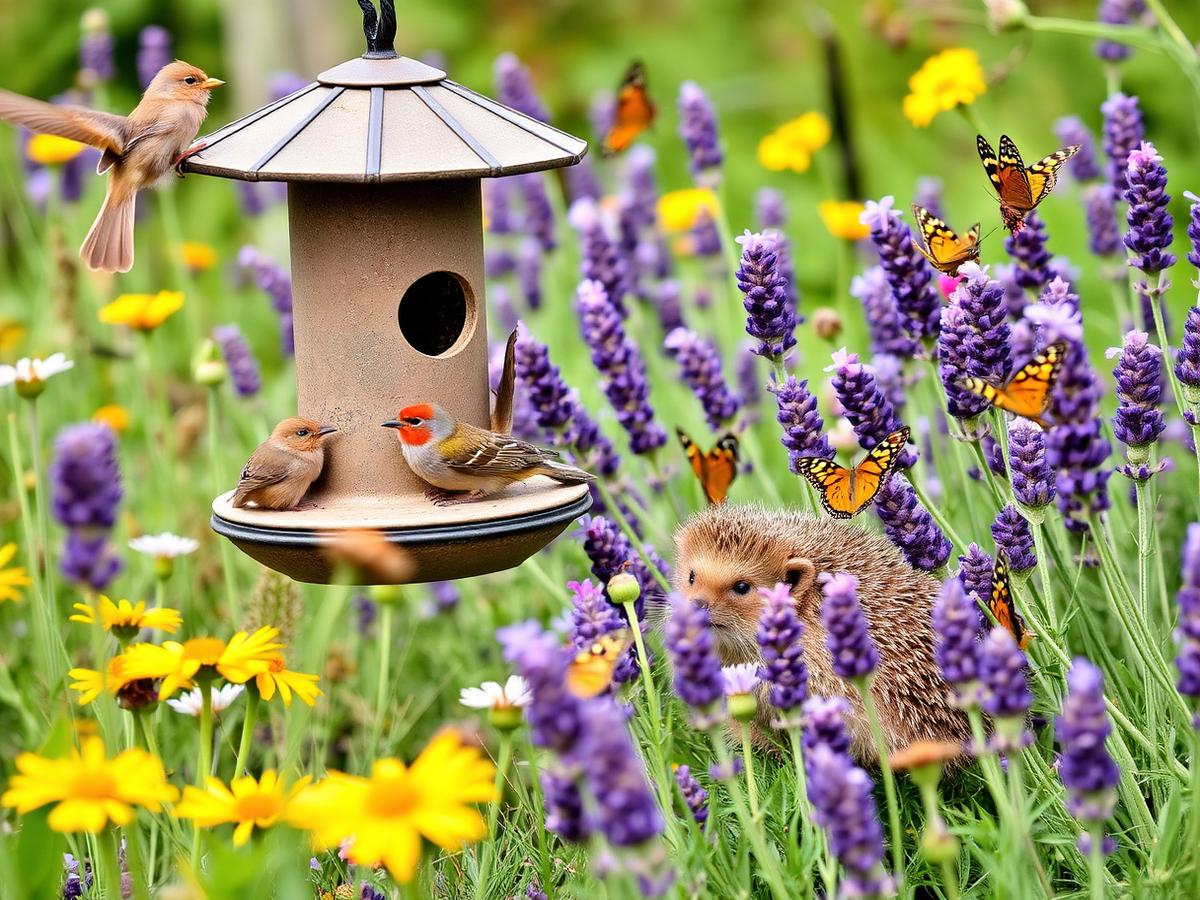Een tuin die ook voor dieren werkt
